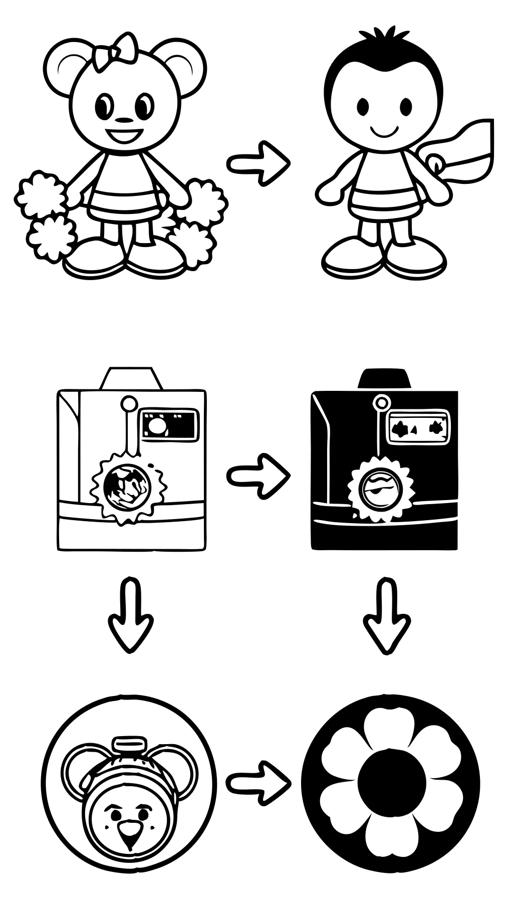 Comment transformer une photo en une page à colorier